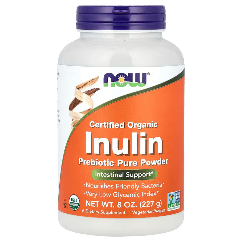 Certified organic inulin