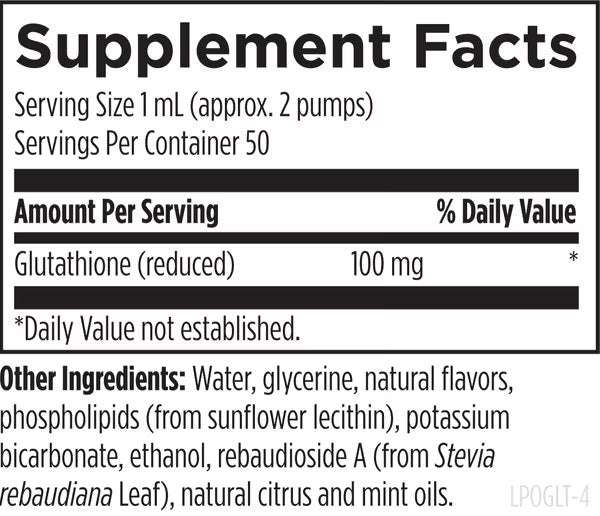Glutatión liposomado – Rejuvilife